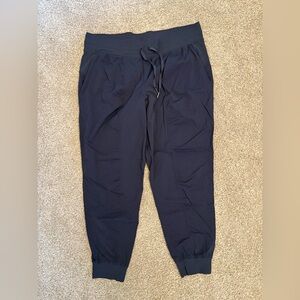 Lululemon Dance Studio Mid-Rise Jogger Navy Blue size 16